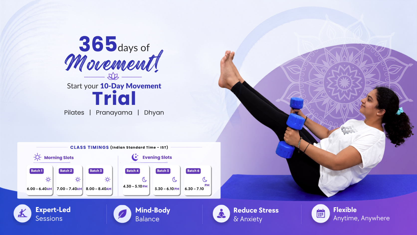 365 Days of Movement - 10 Day Movement Trial